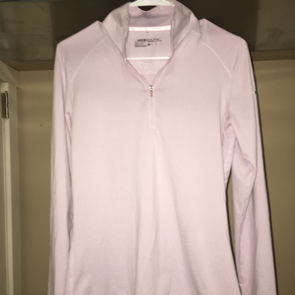 Pink NIKE Quarter zip